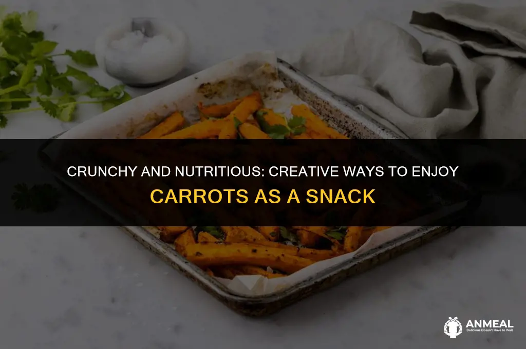 how to eat carrots as a snack