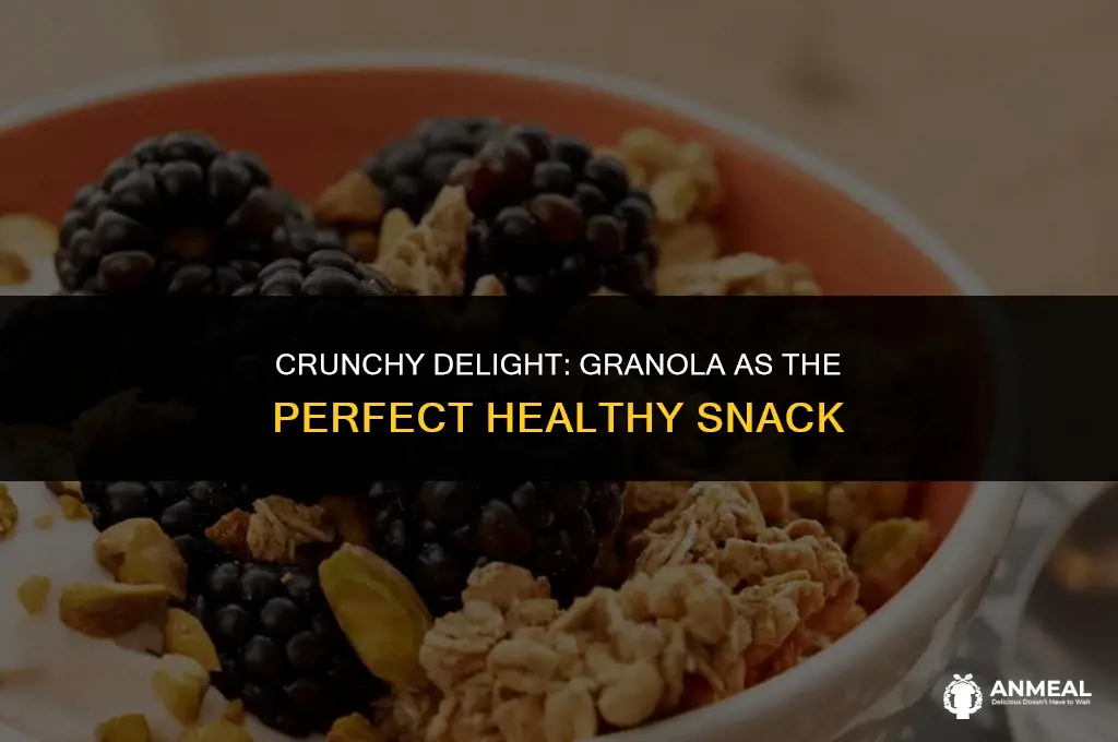 how to eat granola as a snack