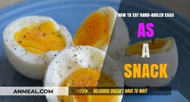Delicious and Nutritious: The Art of Snacking on Hard-Boiled Eggs