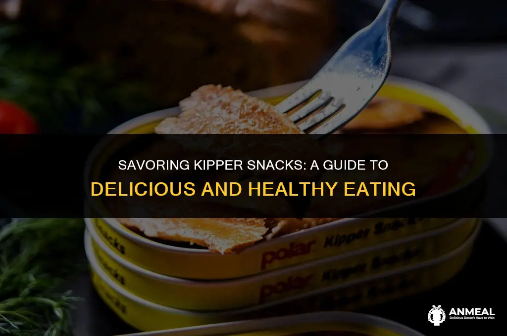 how to eat kipper snacks