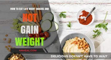 Savoring Late Night Snacks Without the Weight Gain Worry