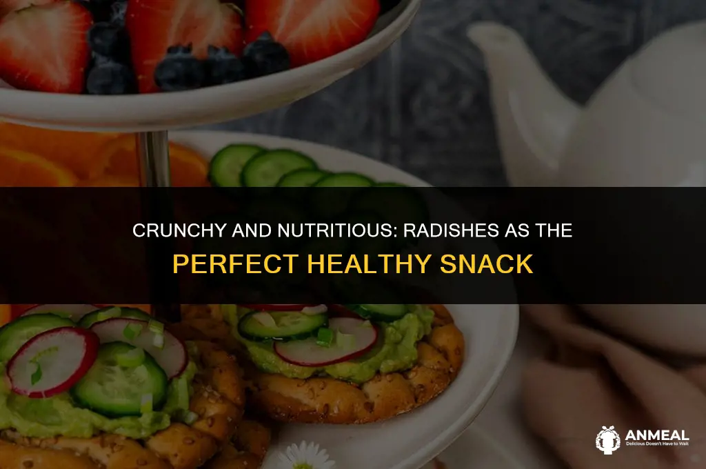 how to eat radishes as a snack