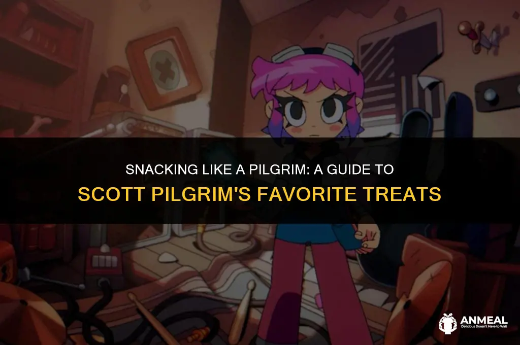how to eat snack in scott pilgrim