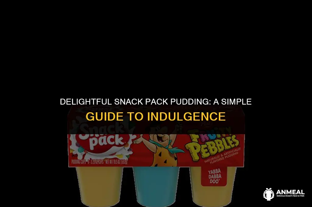 how to eat snack pack pudding
