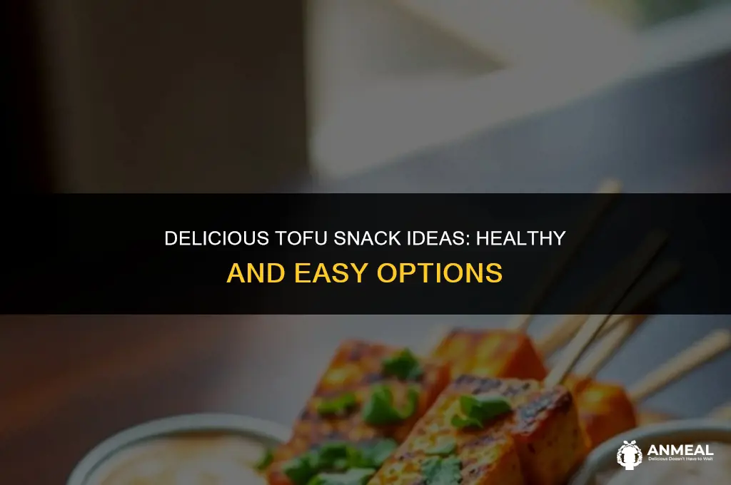 how to eat tofu as a snack