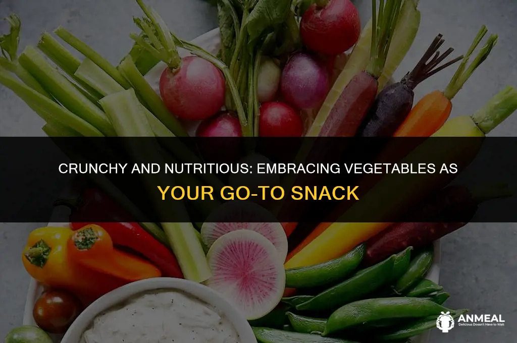how to eat vegetables as a snack