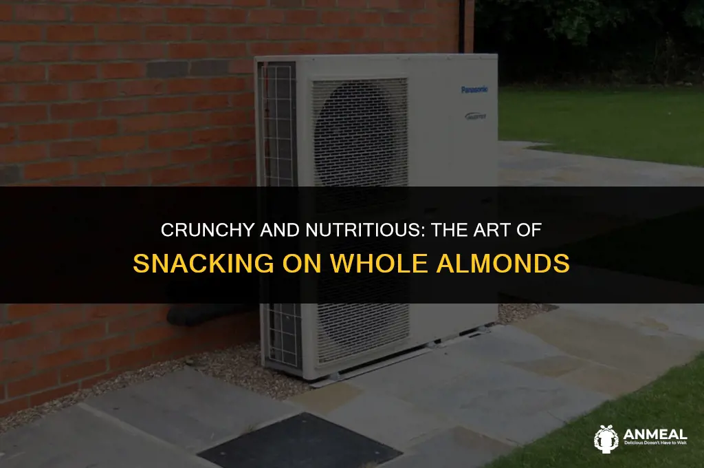 how to eat whole almond for snack