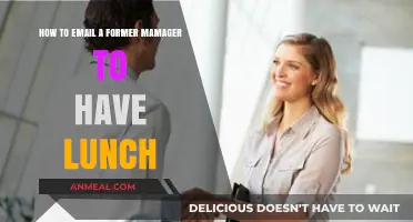 Reconnecting Over Lunch: A Guide to Emailing Your Former Manager