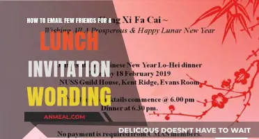 Crafting the Perfect Lunch Invitation Email: Tips and Examples