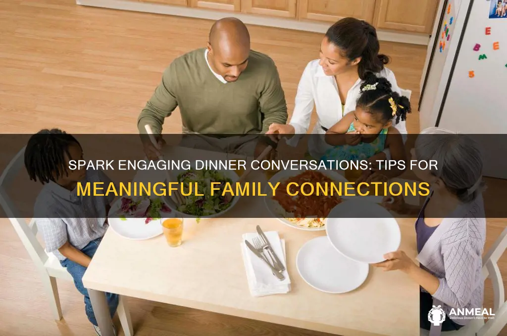 how to encourage dinner conversation