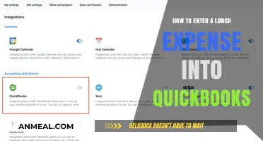 QuickBooks Lunch Expense Entry: A Step-by-Step Guide