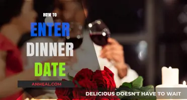 Mastering the Art of a Perfect Dinner Date Entry
