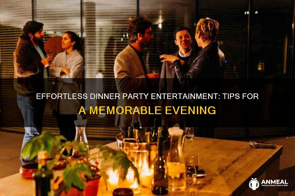 how to entertain at a dinner party