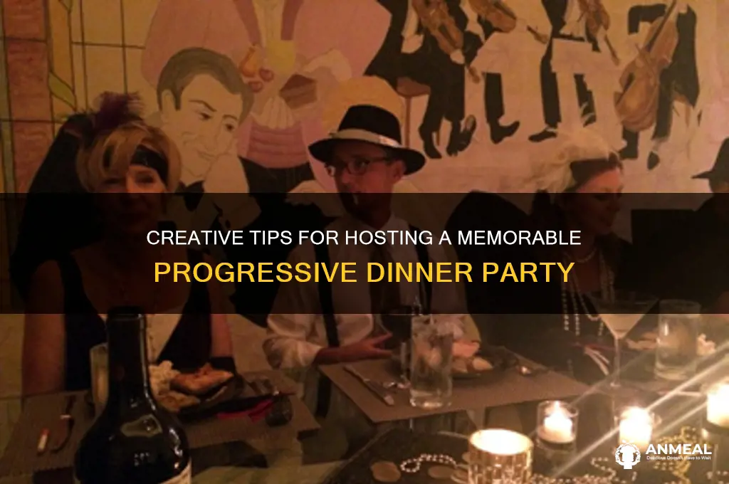 how to entertain at progressive dinner