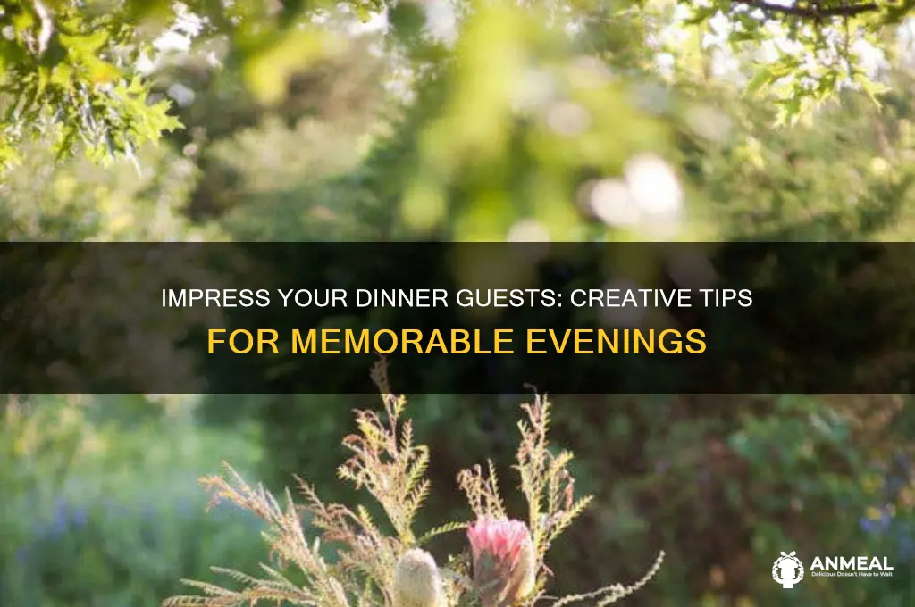 how to entertain dinner guests
