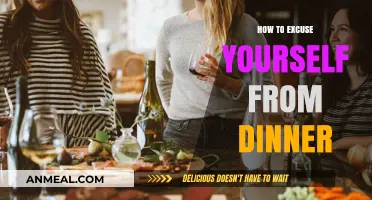 Polite Ways to Gracefully Excuse Yourself from Dinner Gatherings