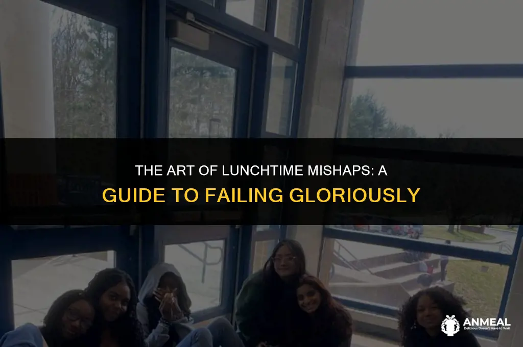 how to fail lunch