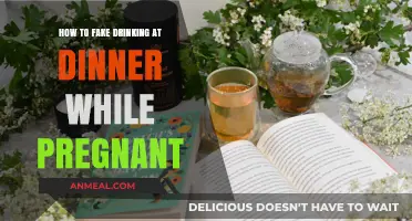Pregnant and Pretending: Master the Art of Faking Drinks at Dinner