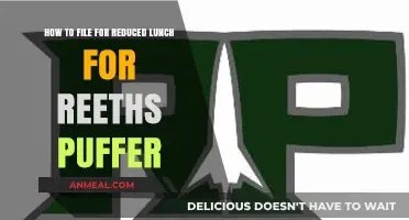Navigating the Process: Filing for Reduced Lunch at Reeths Puffer