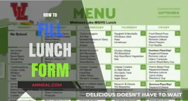 Effortless Lunch Form Completion: A Step-by-Step Guide