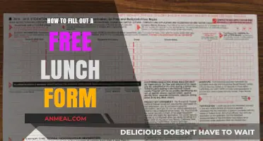 Navigating the Process: A Guide to Filling Out Free Lunch Forms