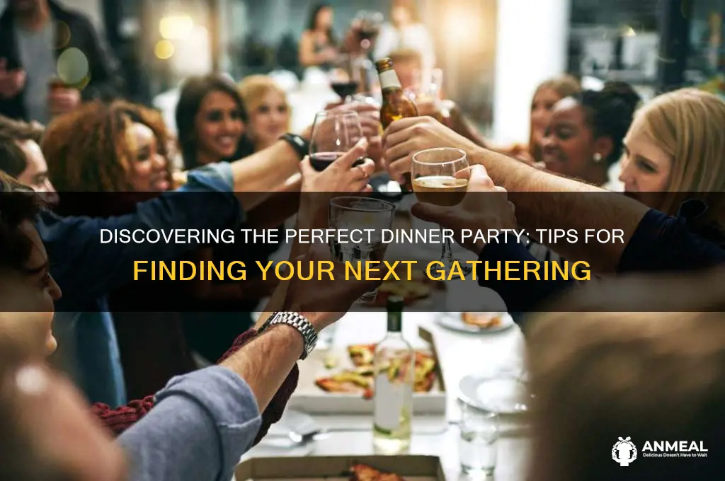 how to find a dinner party