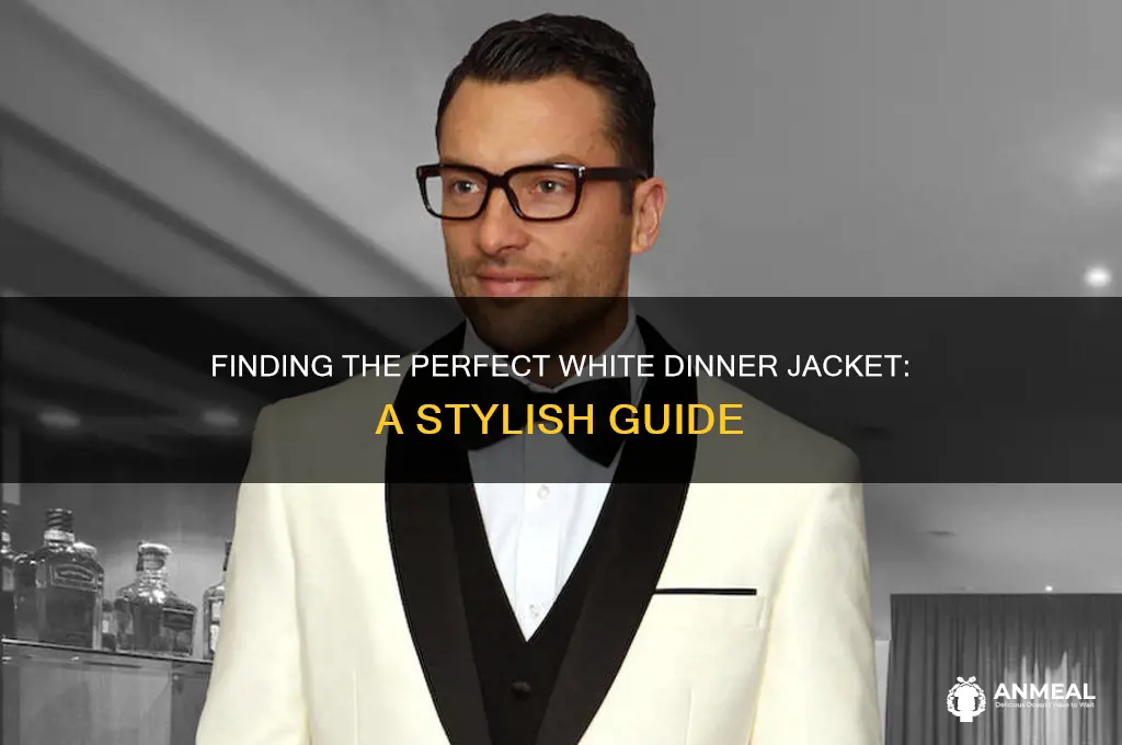 how to find a white dinner jacket