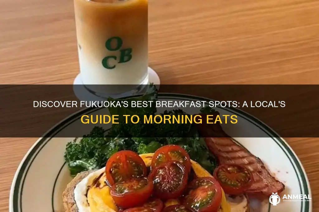 how to find breakfast places in fukuoka