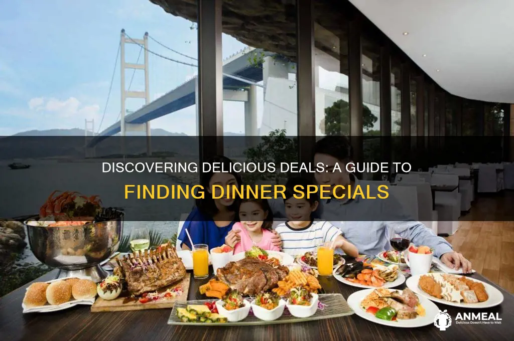 how to find dinner specials