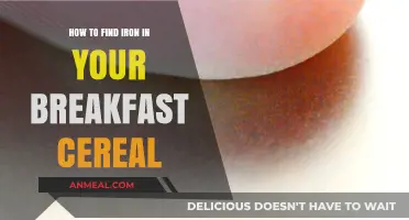 Discover Hidden Iron in Your Breakfast Cereal: A Nutritional Guide