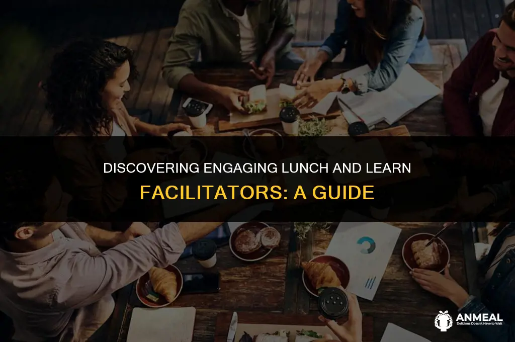 how to find lunch and learn facilitators
