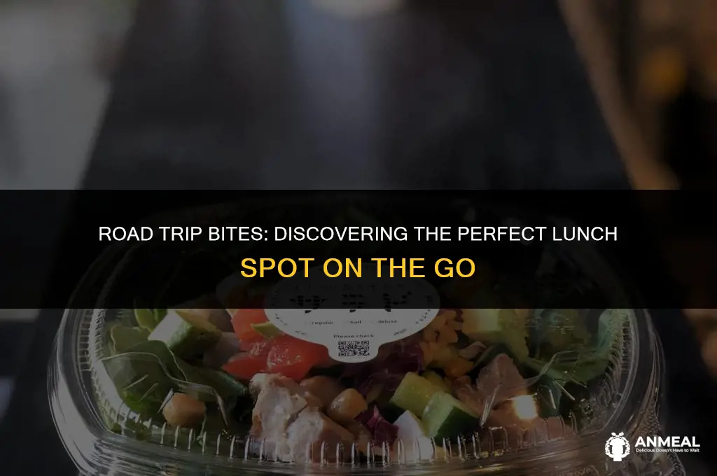 how to find lunch spot on road trip