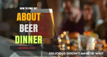 Discovering Beer Dinner Events: A Guide to Finding Perfect Pairings