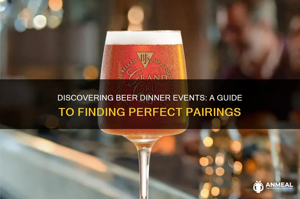 how to find out about beer dinner