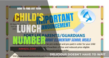 Discovering Your Child's Lunch Number: A Hassle-Free Guide