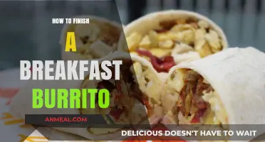 Mastering the Art of Finishing a Breakfast Burrito Perfectly