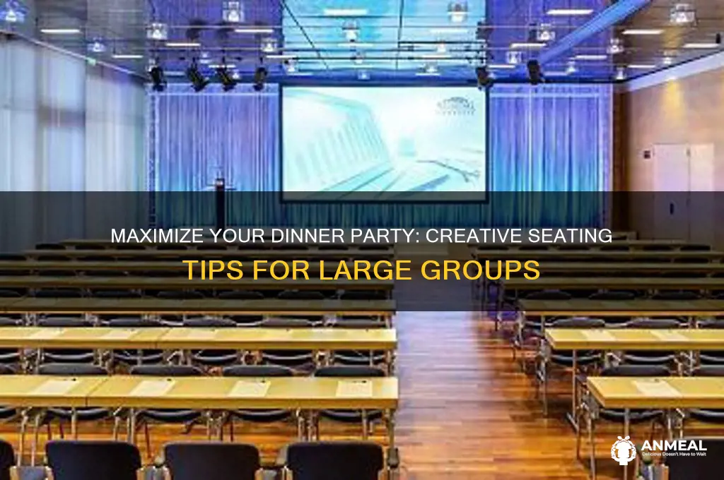 how to fit the most people at dinner