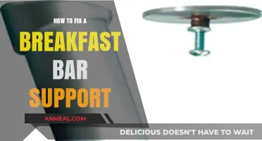 Quick DIY Guide: Repairing and Reinforcing Your Breakfast Bar Support