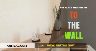 Secure Your Breakfast Bar: A Step-by-Step Wall Mounting Guide