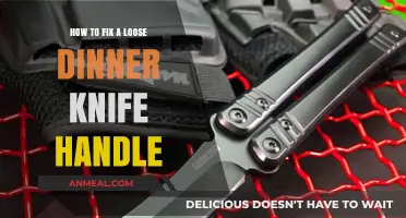 Secure Your Dinner Knife: Quick Fix for a Loose Handle