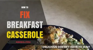 Perfecting Your Breakfast Casserole: Simple Fixes for a Delicious Morning Dish