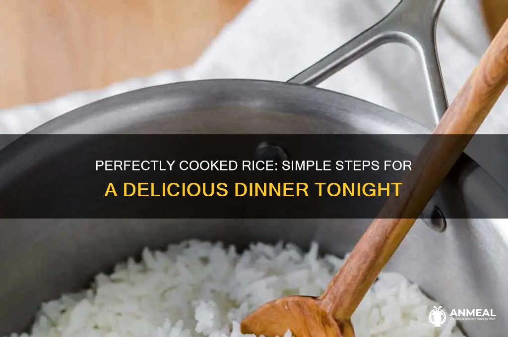 how to fix rice for dinner