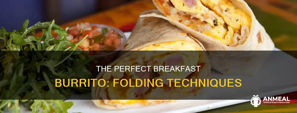 how to fold a breakfast burrito