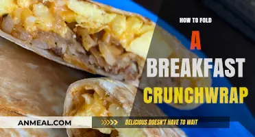 Master the Art of Folding a Breakfast Crunchwrap at Home