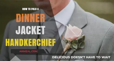 Master the Art of Folding a Dinner Jacket Handkerchief with Ease