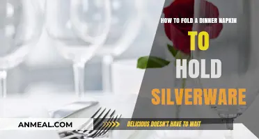 Elegant Napkin Folding: A Simple Guide to Holding Silverware