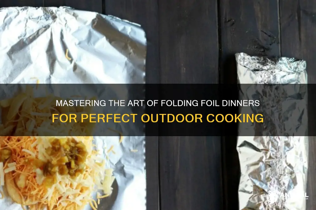 how to fold a foil dinner