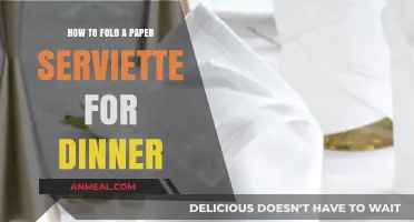 Elegant Paper Serviette Folding Techniques for Impressive Dinner Settings