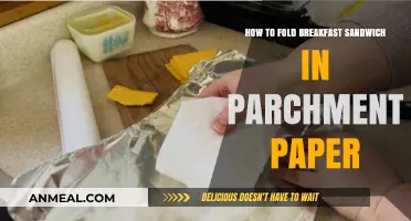 Master the Art of Folding Breakfast Sandwiches in Parchment Paper
