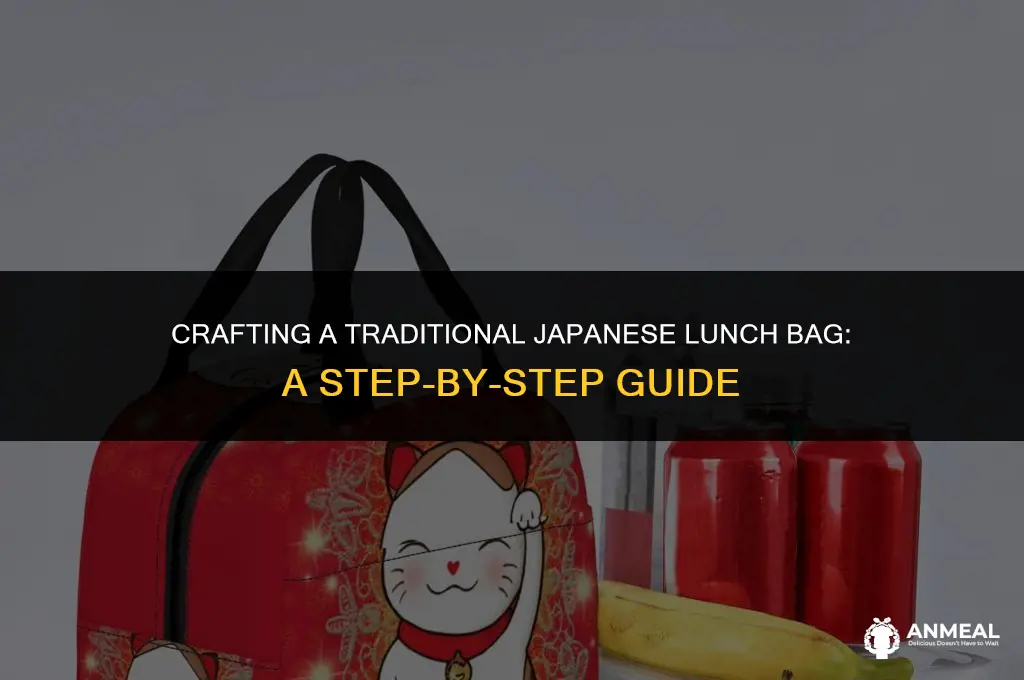 how to fold cloth japanese lunch bag